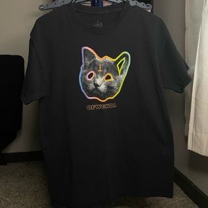 Odd Future Demonic Cat T-shirt medium